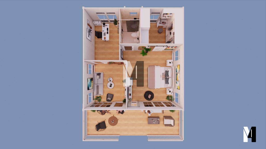 24' x 24' modular unit scheme a edited marked 1