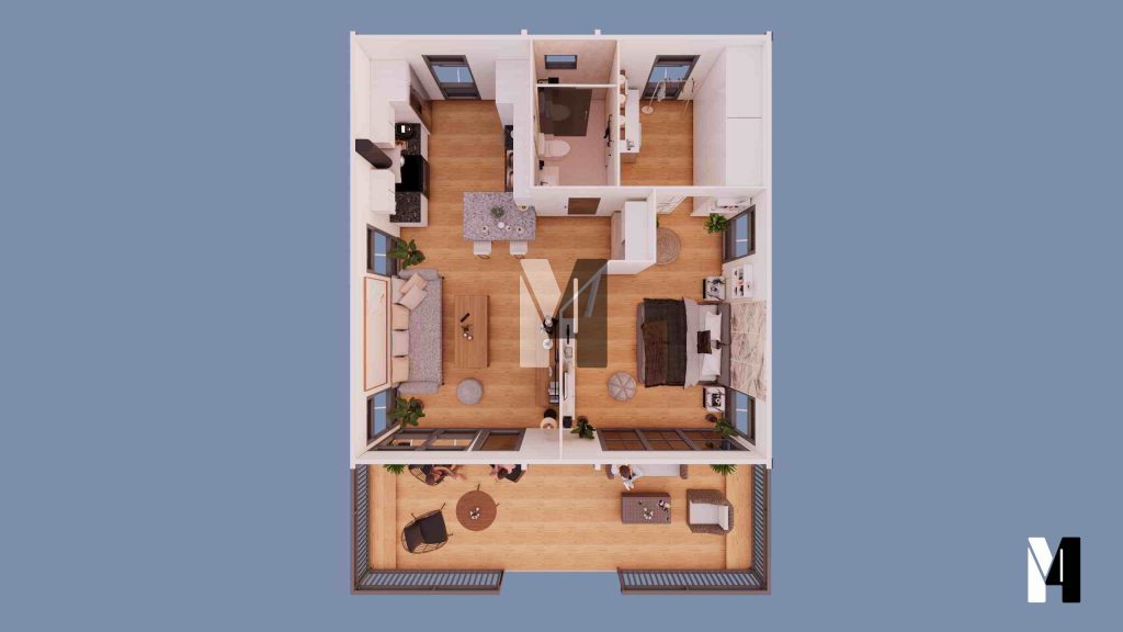 24' x 24' modular unit scheme c edited marked 3
