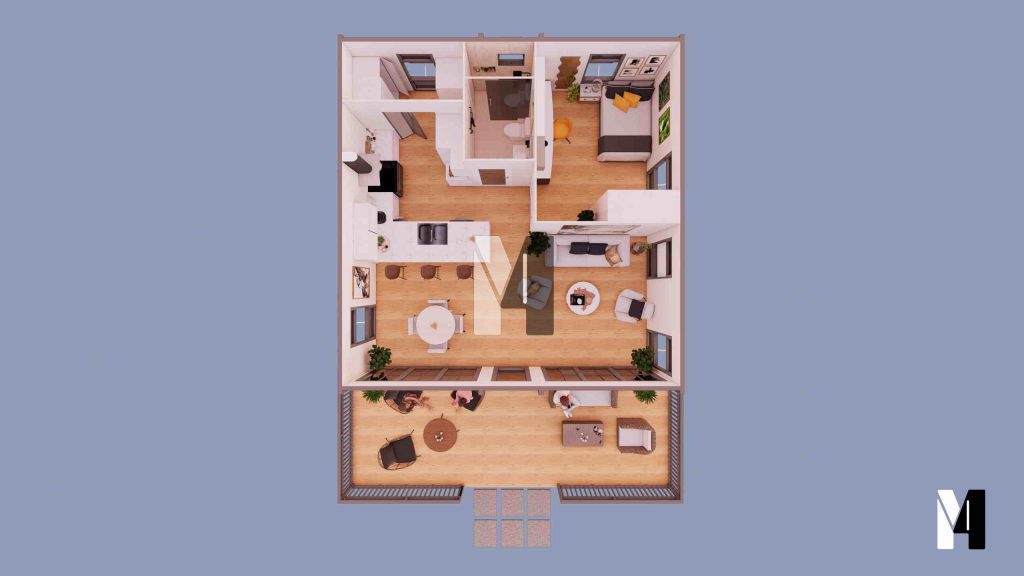 24' x 24' modular unit scheme d edited marked 4